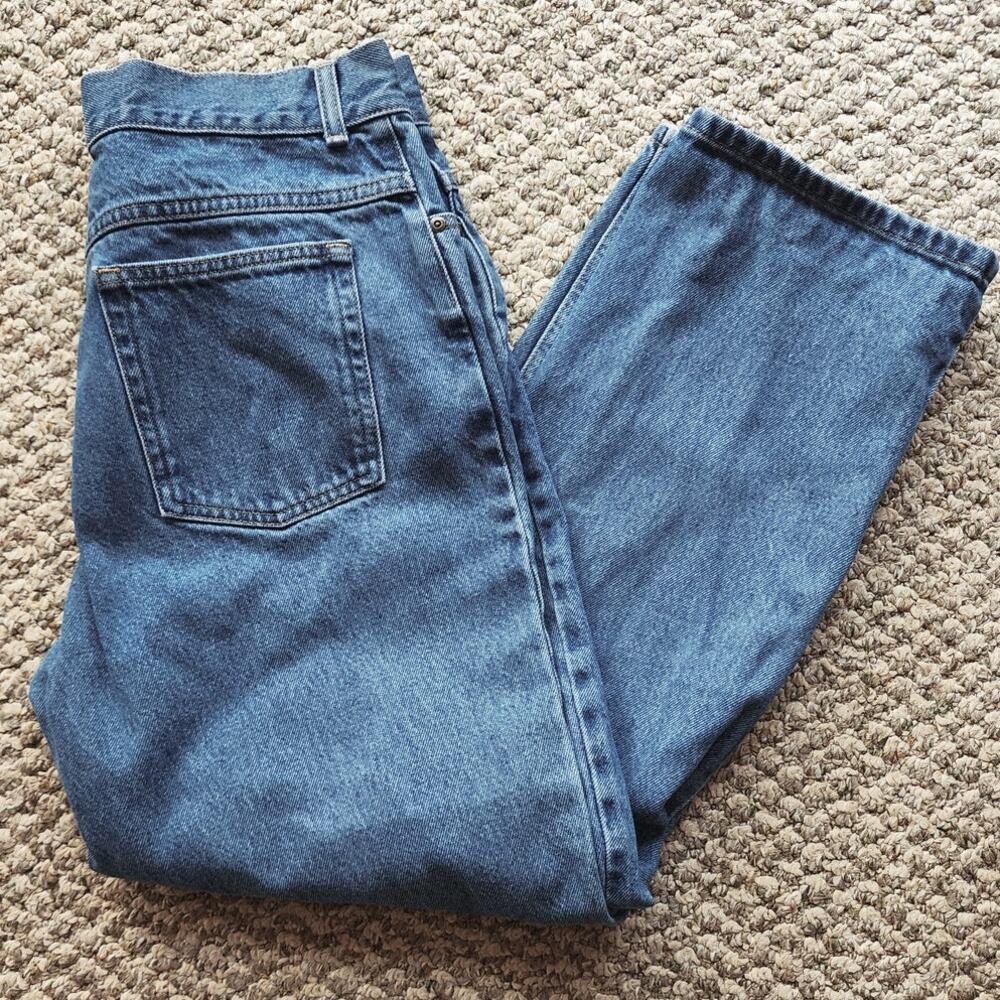 L. L. Bean Women's Size 14 Original Fit Straight Denim Jeans